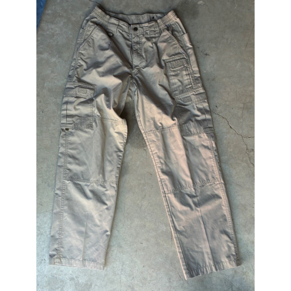Propper Public Safety Khaki Ripstop Cargo Tactical Pants Mens 32x32 Tan Workwear
